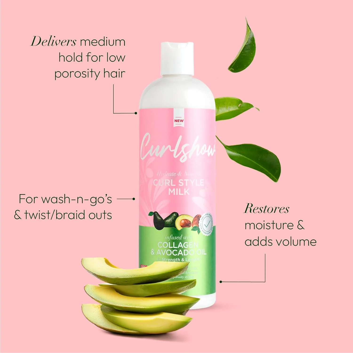 ORS Olive Oil Curlshow Curl Creator, Style Milk & Mousse 3-Piece Set - Image 3
