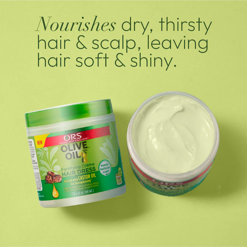 ORS Olive Oil Fortifying Creme Hair Dress for Strengthening (6.0 oz) - Image 7