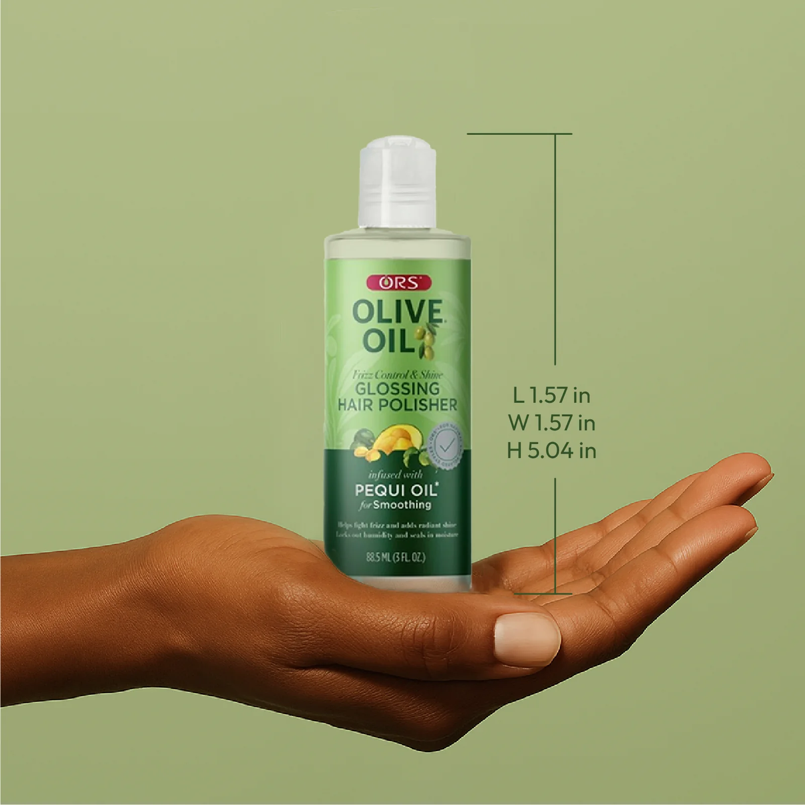 ORS Olive Oil Glossing Hair Polisher for Smoothing (3.0 oz) 2-Pack - Image 3