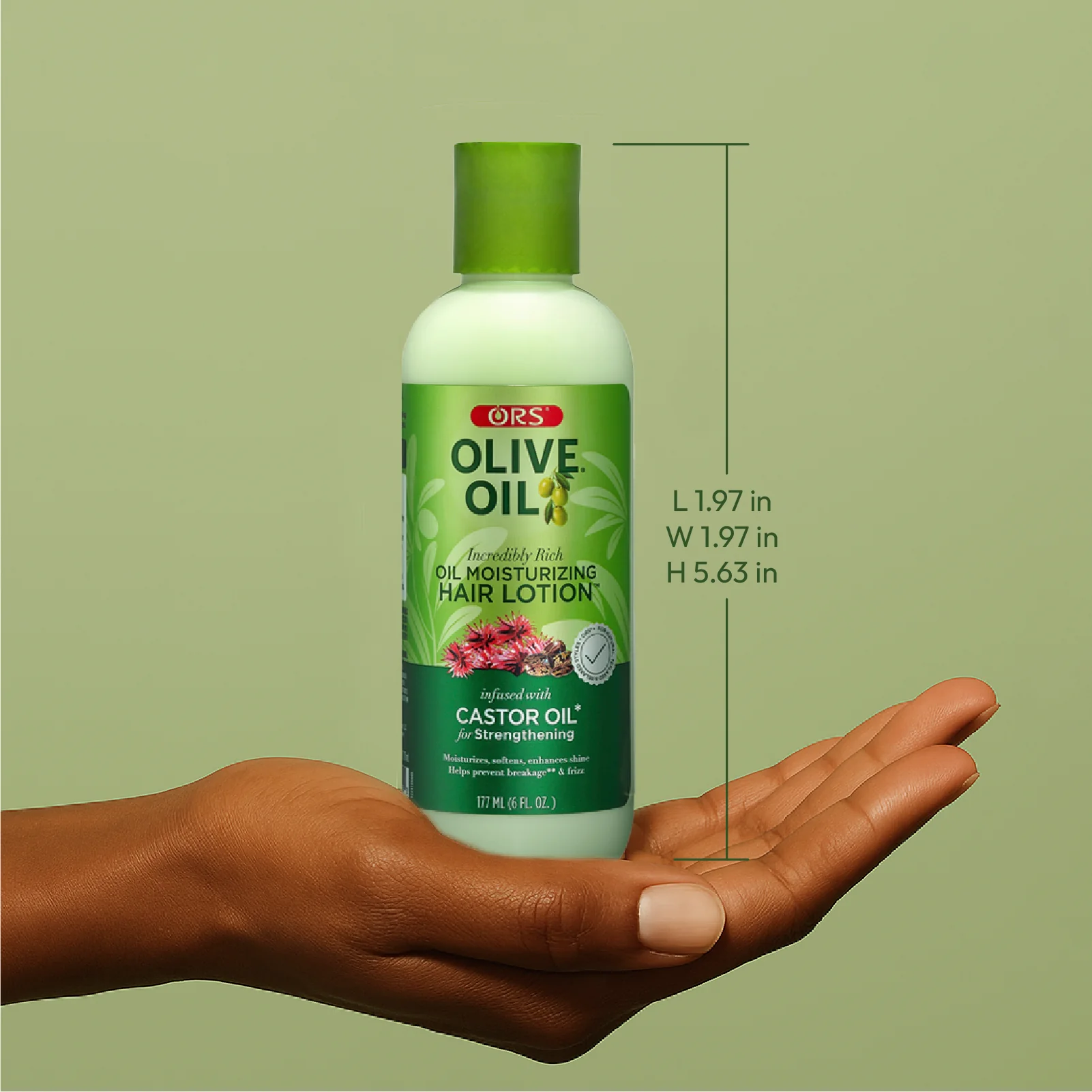ORS Olive Oil Moisturizing Hair Lotion for Strengthening (6.0 oz) 2-Pack - Image 3