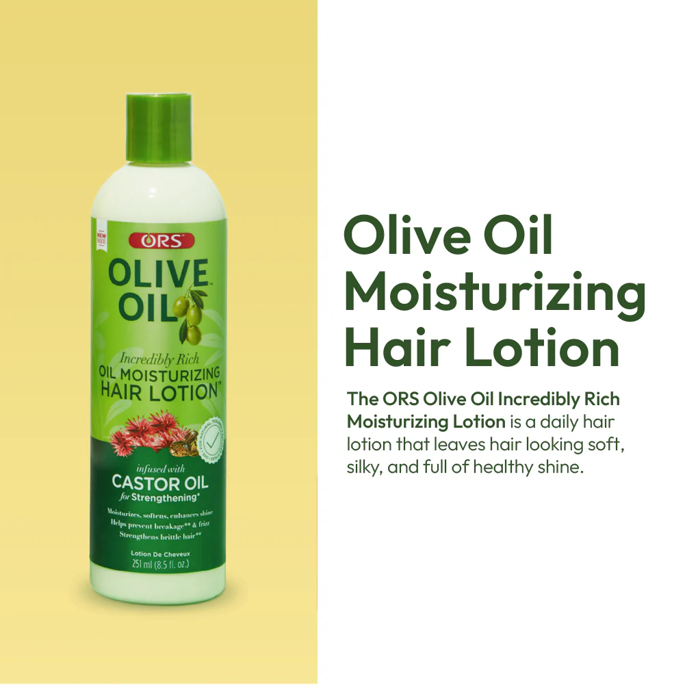 ORS Olive Oil Moisturizing Hair Lotion for Strengthening (8.5 oz) 4-Pack - Image 3